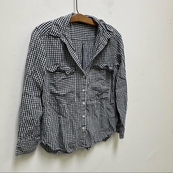 Zara Button Down Blouse - Picture 3 of 6